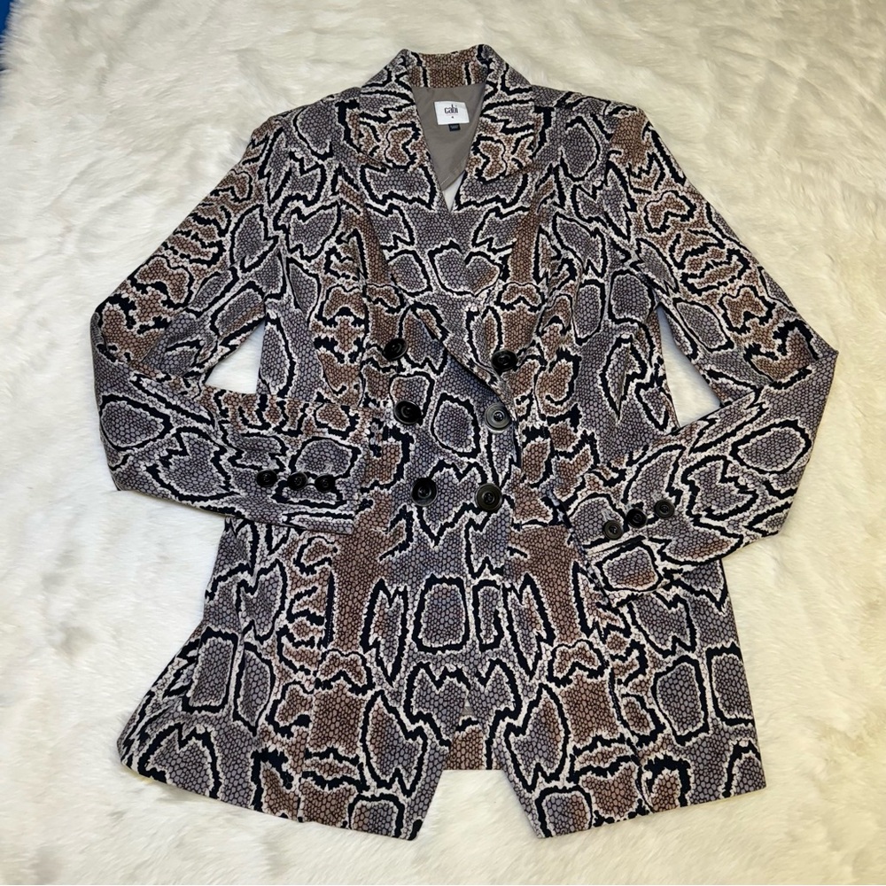 Cabi Nwot Python Patterned Stretch Blazer Style 3… - image 4